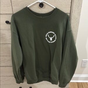 Hello Hunting Season/Goodbye Husband Green Sweatshirt
